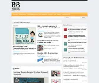 Btobmarketers.fr(Le site d'information des pros du marketing BtoB) Screenshot