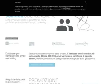 Btomail.it(Elenco Indirizzi Email Garantite di Aziende Italiane BTOMAIL) Screenshot