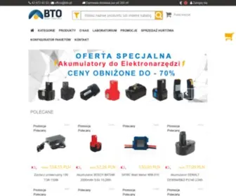 Bto.pl(Najniższe ceny baterii i akumulatorów na rynku. BTO poleca) Screenshot