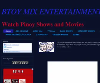 Btoymixentertainment.com(BTOY MIX ENTERTAINMENT) Screenshot