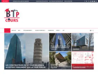 BTP-Cours.com(BTP Cours) Screenshot
