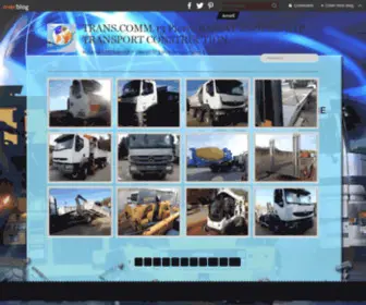 BTP-Transcomm13.com(TRANS.COMM.13 Pierre BASSAT Machines BTP TRANSPORT CONSTRUCTION) Screenshot