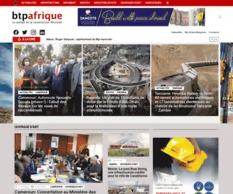 Btpafrique.fr(BTP Afrique) Screenshot