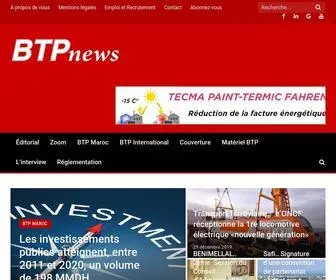 BTpnews.ma(BTP News) Screenshot