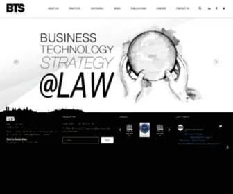 BTS-Legal.com(BTS & Partners) Screenshot