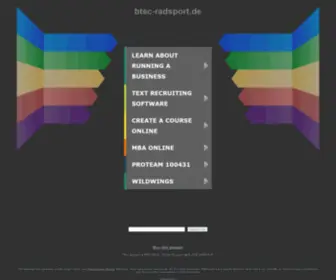 BTSC-Radsport.de(BTSC Radsport) Screenshot
