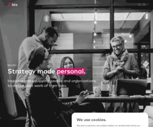 BTS.com(Strategy Made Personal) Screenshot