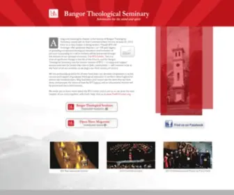 BTS.edu(Bangor Theological Seminary) Screenshot