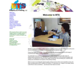 BTSgraphics.com(BTS Graphics & Printing) Screenshot