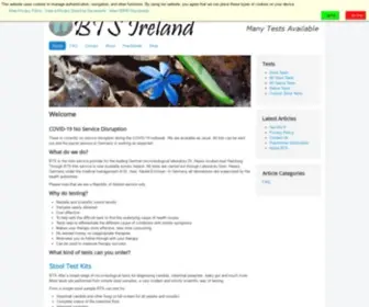 Btsireland.com(BTS Ireland) Screenshot