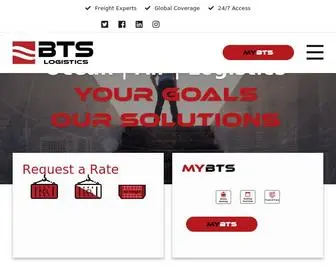 BTslogistics.com(BTS Logistics) Screenshot