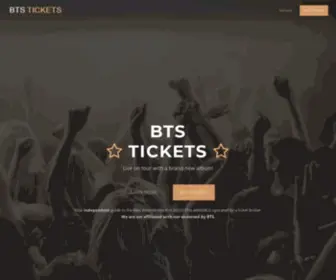 BTstickets.com(BTS Tickets) Screenshot