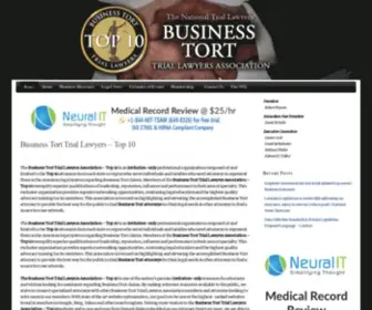 BTtla.org(Business Tort Trial Lawyers Association) Screenshot