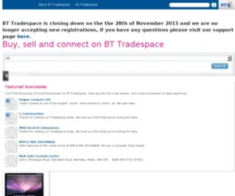 BTtradespace.com(BT Tradespace) Screenshot
