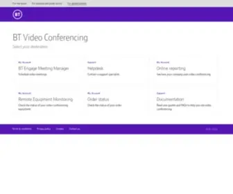 Btvideoconferencing.com(BT Video Conferencing) Screenshot