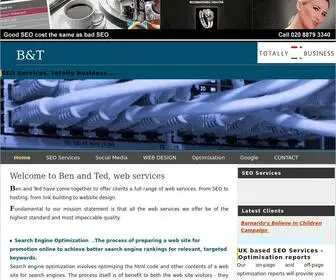 Btwebservices.co.uk(BT Web Services) Screenshot