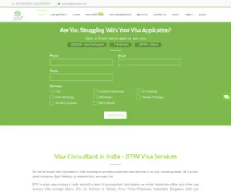 BTwvisas.com(Visa Services (99% Success Rate)) Screenshot