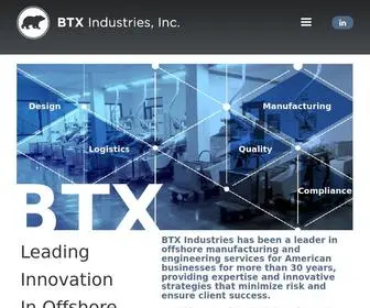 Btxindustries.com(BTX Industries) Screenshot