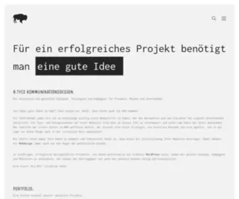 BTyce.de(B.Tyce Kommunikationsdesign) Screenshot