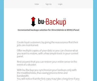 BU-Backup.com.ar(Backup Plugin for DirectAdmin and WHM/cPanel) Screenshot