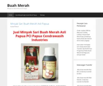 Buahmerah.org(Minyak Sari Buah Merah Papua) Screenshot