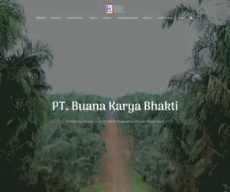 Buanakarya.co.id(Perkebunan Kelapa Sawit & Pabrik Pengolahan Minyak Kelapa Sawit) Screenshot