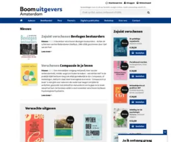 Bua.nl(Boom uitgevers Amsterdam) Screenshot