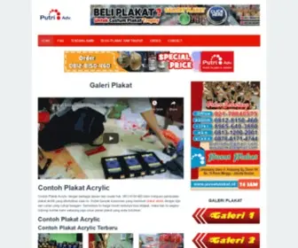 Buatplakatakrilik.com(PUSAT BUAT PLAKAT AKRILIK) Screenshot