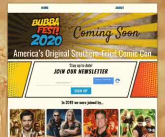 Bubbafest.com(Bubbafest) Screenshot