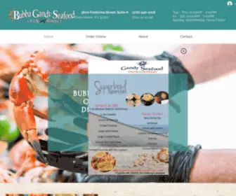 Bubbagandyowensboro.com(Bubba Gandy Seafood Cajun Market) Screenshot