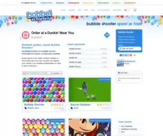 Bubbelschieten.nl(Speel gratis Bubble Shooter en Bubbels schieten spelletjes op) Screenshot