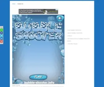 Bubble-Shooter.info(Play Bubble Shooter) Screenshot