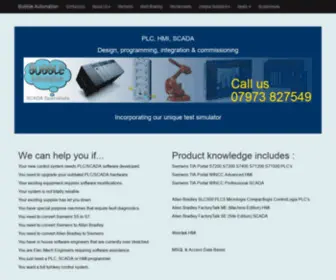 Bubbleautomation.com(Siemens systems integrator PLC programming service specialist SCADA engineers) Screenshot