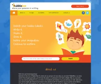 Bubblebee.co.uk(Share Your Passion In Writing) Screenshot