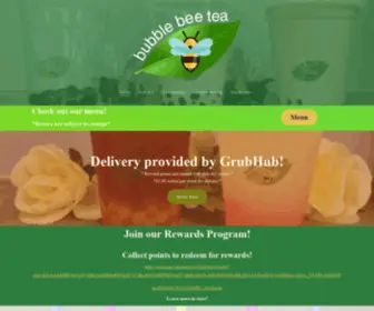 Bubblebeetea.com(Bubble Bee Tea) Screenshot