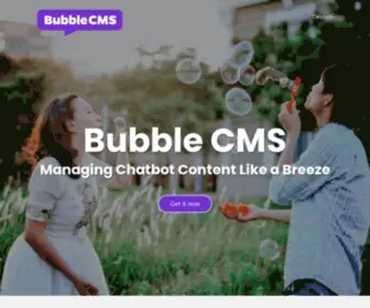 Bubblecms.io(Bubble CMS) Screenshot