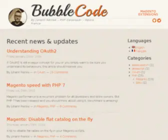 Bubblecode.net(BubbleCode by Johann Reinke) Screenshot