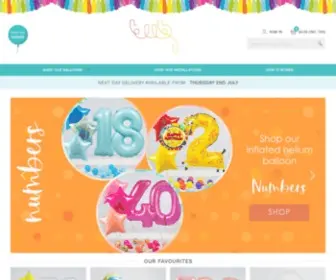 Bubblegumballoons.com(Bubblegum Balloons) Screenshot
