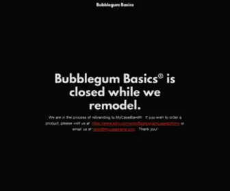 Bubblegumbasics.com(Bubblegum Basics) Screenshot