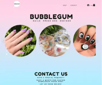 Bubblegumnailss.com(Bubblegum Nails) Screenshot