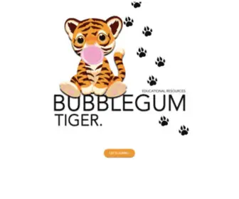 Bubblegumtiger.com(Learn through play) Screenshot