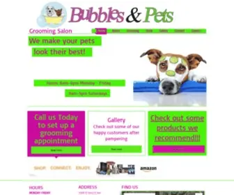 Bubblesandpets.com(Bubbles and Pets) Screenshot