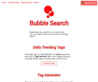 Bubblesear.ch(Bubble Search) Screenshot