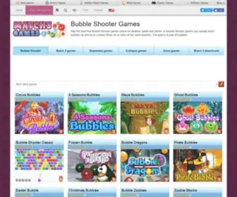 Bubbleshootergames.net(Bubble Shooter Games) Screenshot