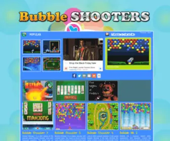 Bubbleshooters.co.uk(BUBBLE SHOOTERS) Screenshot