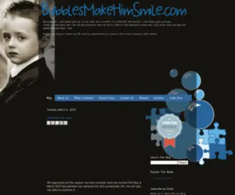 Bubblesmakehimsmile.com(Bubbles Make Him SmileBubbles Make Him Smile) Screenshot