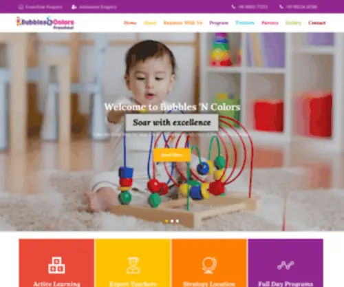 Bubblesncolors.in(Bubbles N' Colors) Screenshot