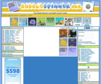 Bubblespinner.org(Bubble Spinner) Screenshot