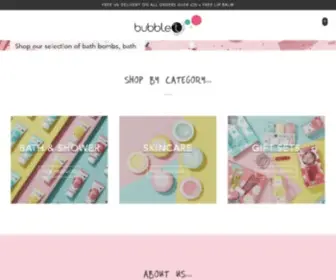 Bubbletcosmetics.com(Bubble T Cosmetics) Screenshot