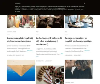 Bubbleweb.it(Web design e web marketing Cremona) Screenshot
